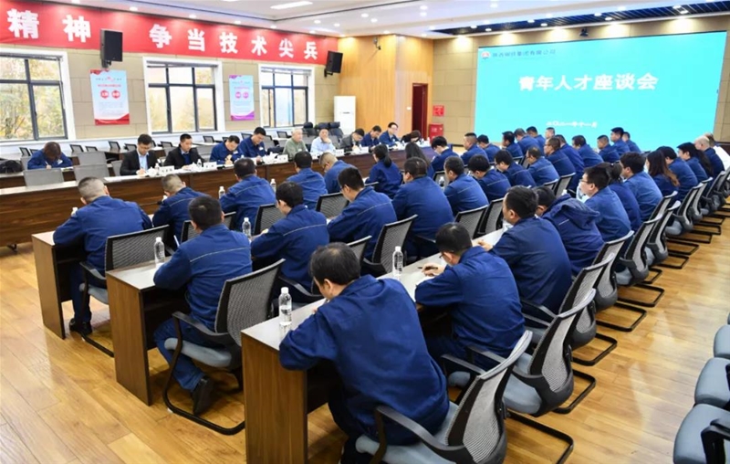 陜鋼集團(tuán)黨委與龍鋼公司青年人才面對面交流座談——走基層辦實(shí)事系列報(bào)道之一